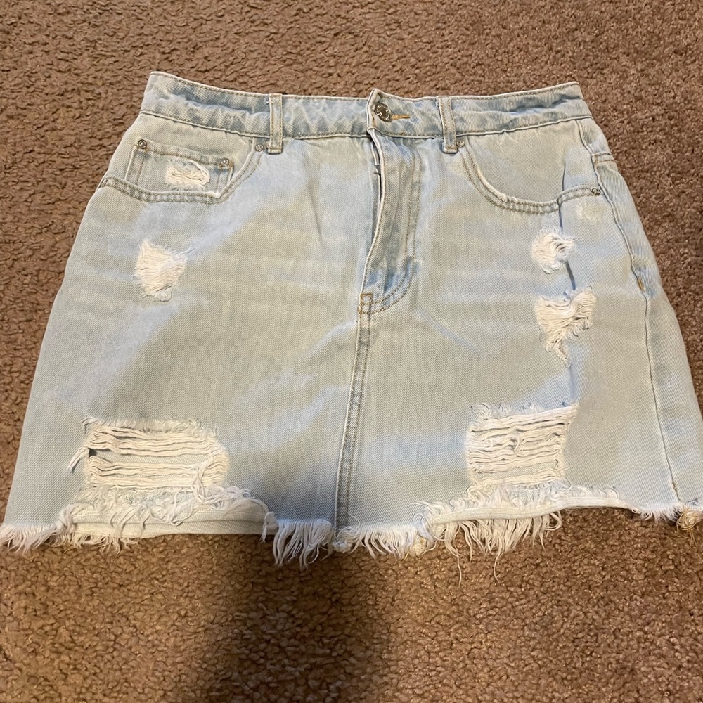 Womens Forever 21 denim skirt